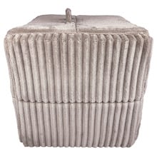 Mousse Large Cube Velour Corduroy Cat Bed